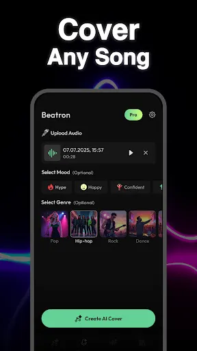 Скриншот 4 — Beatron – AI Музыка