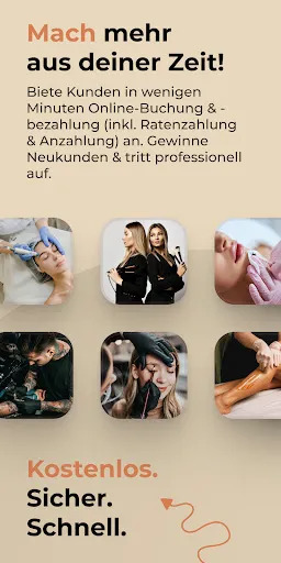 Скриншот 1 — Beautinda: Beauty-Business App