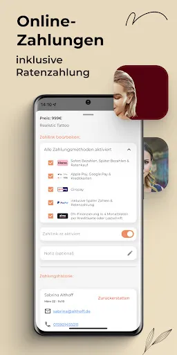 Скриншот 3 — Beautinda: Beauty-Business App