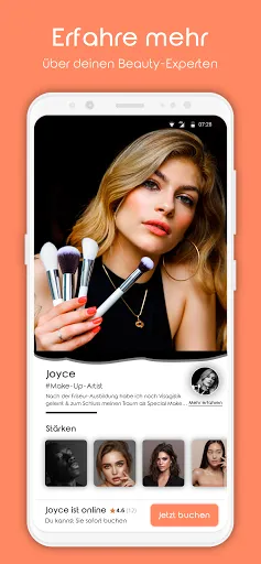Скриншот 2 — Beautinda: Beauty 24/7 buchen
