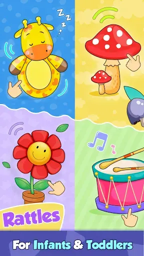 Скриншот 1 — Baby Rattle: Giggles & Lullaby