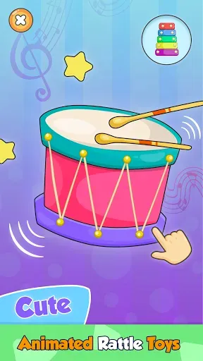 Скриншот 4 — Baby Rattle: Giggles & Lullaby