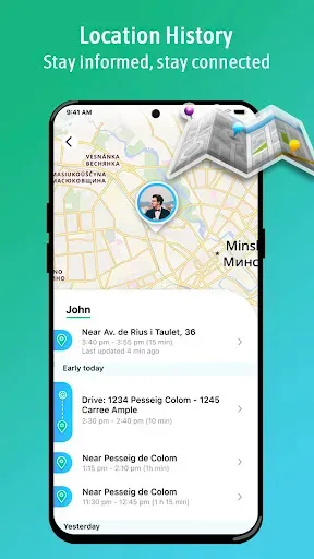 Скриншот 7 — Be Closer: GPS family locator