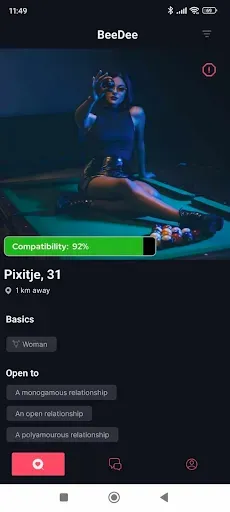 Скриншот 1 — BeeDee | Beyond Vanilla Dating