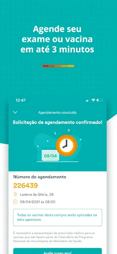 Скриншот 5 — Beep Saúde: Exames e Vacinas