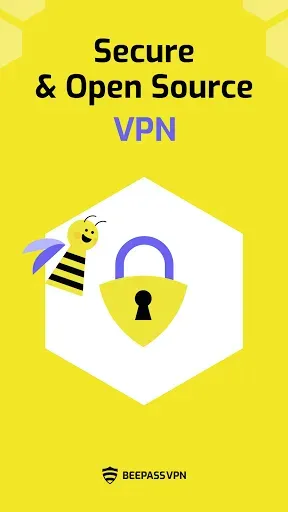 Скриншот 1 — BeePass VPN: Easy & Secure