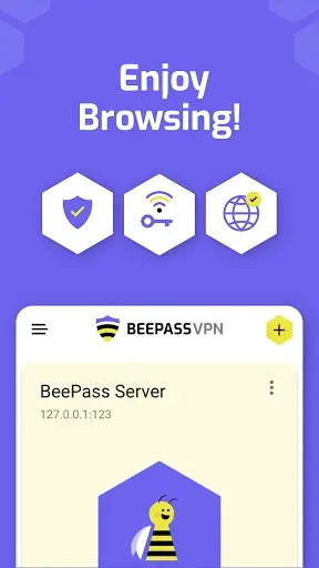 Скриншот 4 — BeePass VPN: Easy & Secure