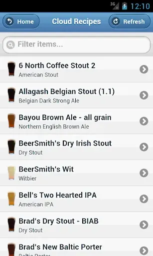 Скриншот 4 — BeerSmith 3 Mobile Homebrewing
