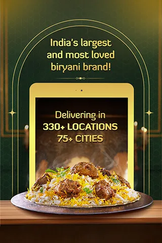 Скриншот 1 — Behrouz Biryani - Order Online