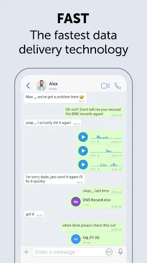 Скриншот 2 — Zangi Messenger