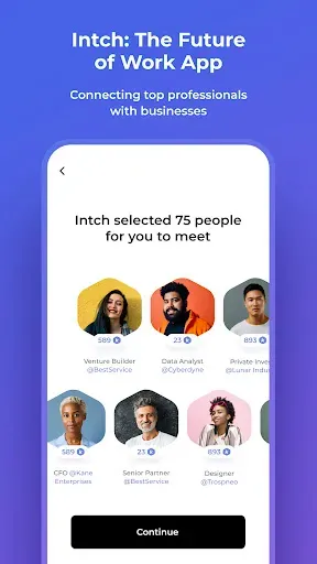 Скриншот 1 — Intch: The Future of Work App