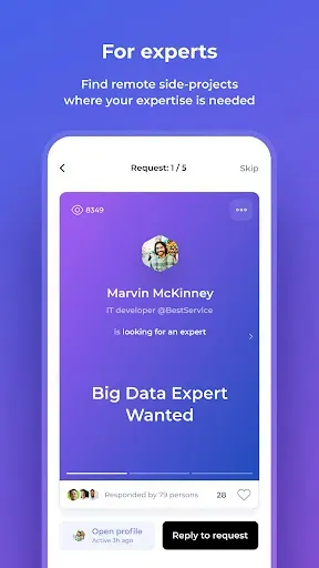 Скриншот 3 — Intch: The Future of Work App