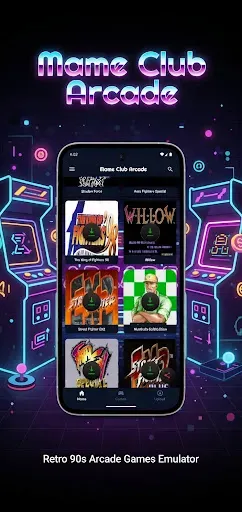 Скриншот 3 — Mame Club Arcade Emulator Pro