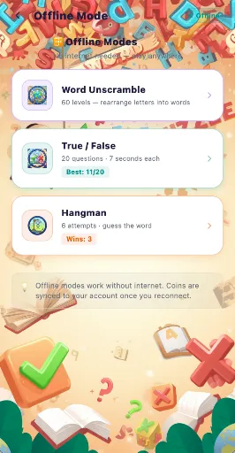 Скриншот 4 — Trivia X : Quiz & Word Games