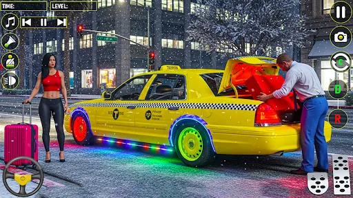 Скриншот 1 — City Taxi Simulator Car Drive