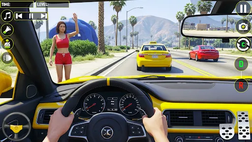 Скриншот 3 — City Taxi Simulator Car Drive
