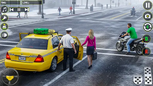 Скриншот 4 — City Taxi Simulator Car Drive