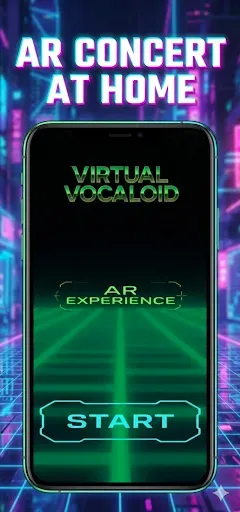 Скриншот 1 — Мику - Виртуальный Vocaloid AR