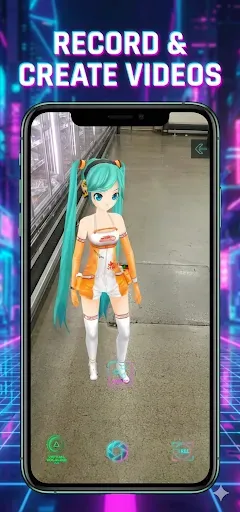 Скриншот 5 — Мику - Виртуальный Vocaloid AR