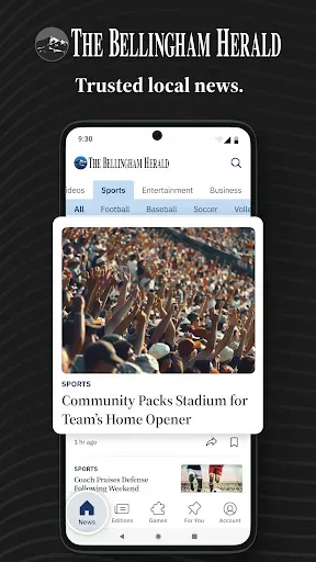 Скриншот 1 — The Bellingham Herald WA News