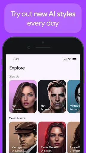 Скриншот 3 — Dawn AI - Avatar Generator