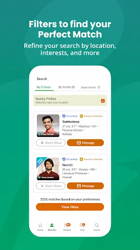 Скриншот 6 — Bengali Matrimony Marriage App