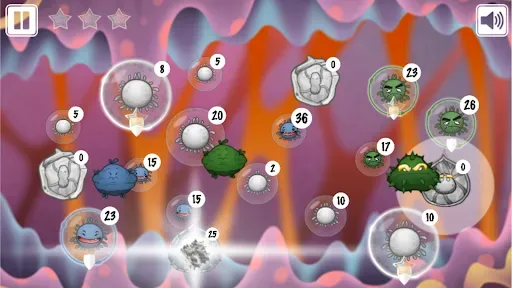 Скриншот 3 — NanoWar: Cells VS Virus