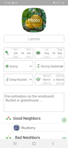 Скриншот 6 — Veggie Garden Planner