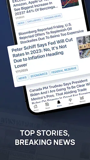 Скриншот 2 — Benzinga Financial News & Data