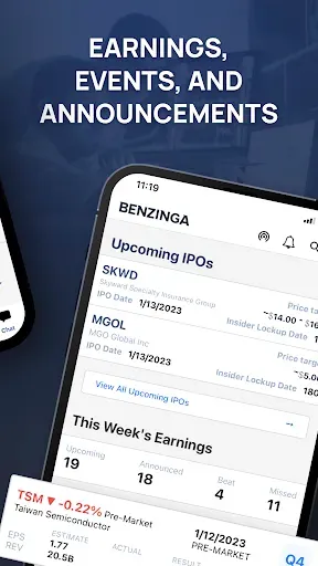 Скриншот 7 — Benzinga Financial News & Data