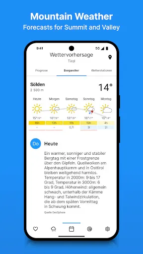 Скриншот 7 — bergfex: Weather & Rain Radar