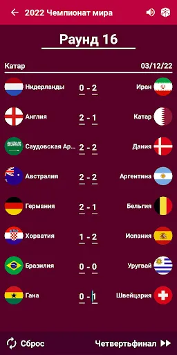 Скриншот 4 — Калькулятор мирового футбола