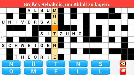 Скриншот 5 — Kreuzworträtsel Deutsch