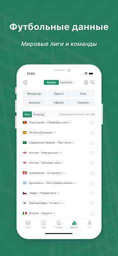 Скриншот 5 — Scoremer - Результаты матчей