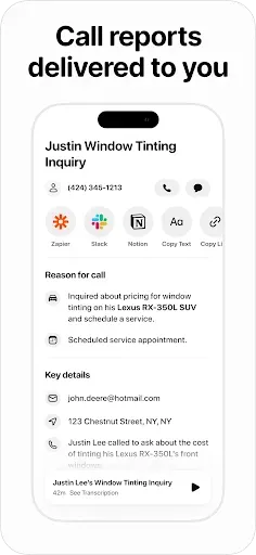 Скриншот 5 — Beside - AI Phone Assistant