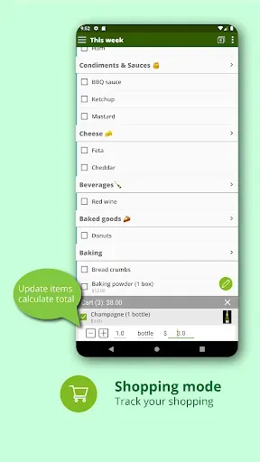 Скриншот 4 — Shopping List: BigBag Pro