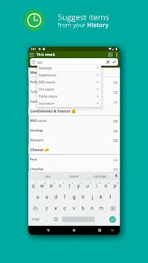 Скриншот 5 — Shopping List: BigBag Pro