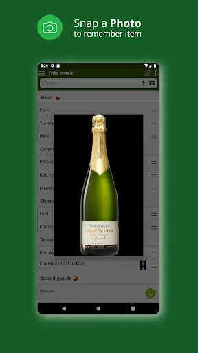 Скриншот 6 — Shopping List: BigBag Pro