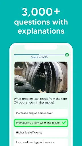 Скриншот 2 — ASE Test Prep: Auto Exam 2026