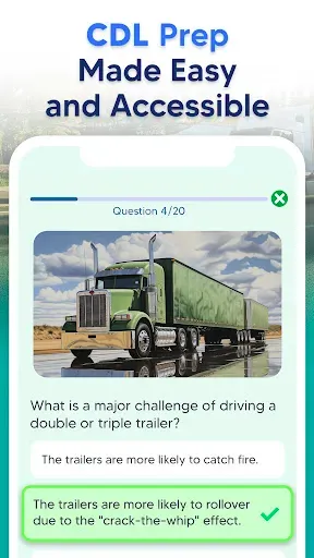 Скриншот 3 — CDL Prep Practice Test 2026