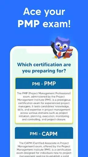 Скриншот 1 — PMI PMP Exam Prep Test 2025