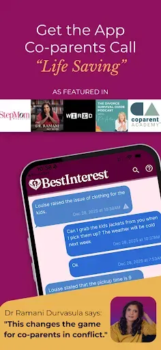 Скриншот 1 — BestInterest for Coparents