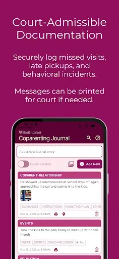 Скриншот 5 — BestInterest for Coparents