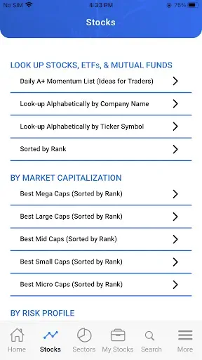 Скриншот 5 — Gunderson Quant Ratings
