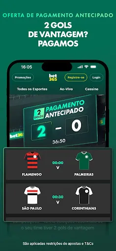 Скриншот 4 — bet365 - Apostas Esportivas