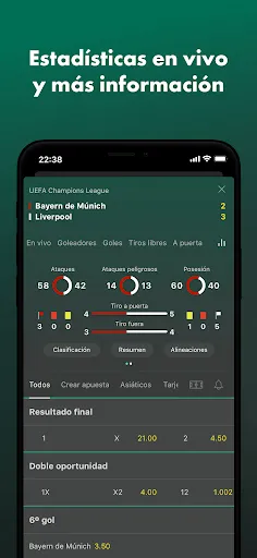 Скриншот 7 — Apuestas deportivas bet365
