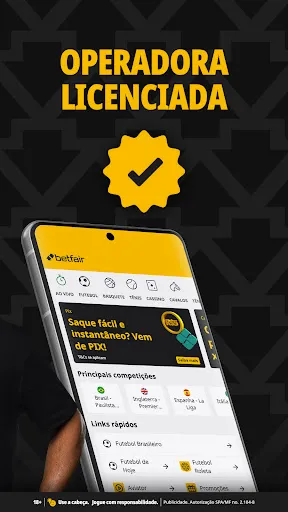 Скриншот 2 — Betfair Apostas Esportivas