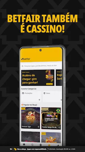 Скриншот 4 — Betfair Apostas Esportivas