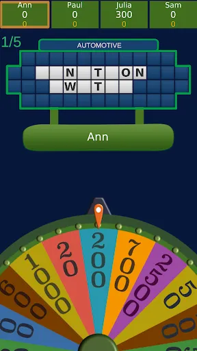 Скриншот 5 — Word Fortune Wheel of Phrases