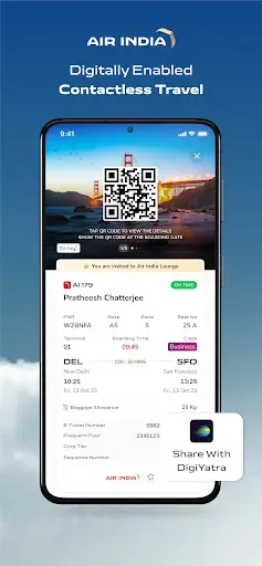Скриншот 8 — Air India: Book Flight Tickets